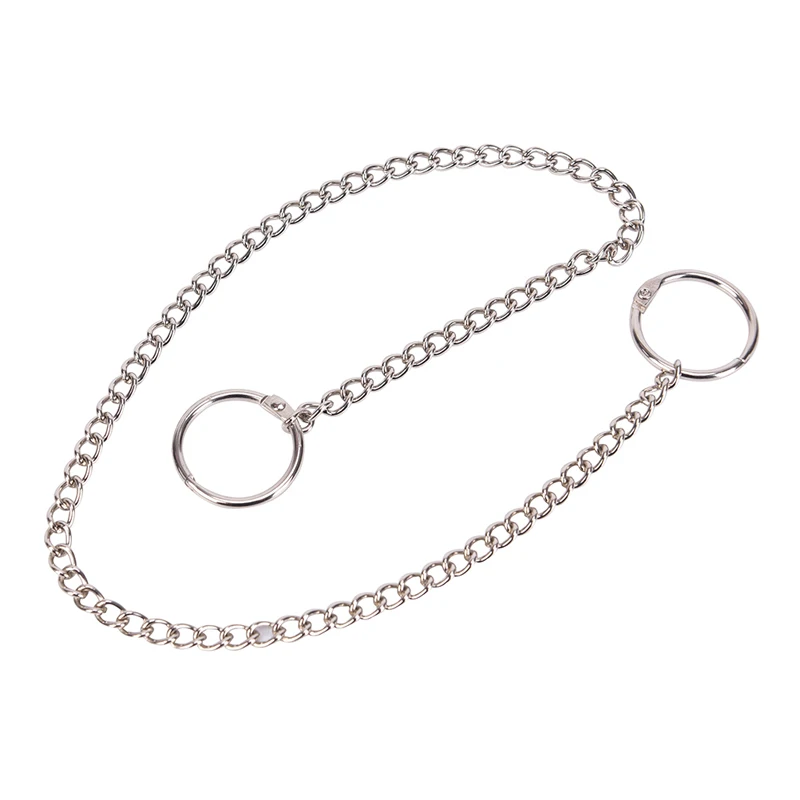 

Silver Ring Clip Keyring HipHop Jewelry Metal Wallet Belt Chain Rock Punk Trousers Hipster Pant Jean Keychain 38cm Long