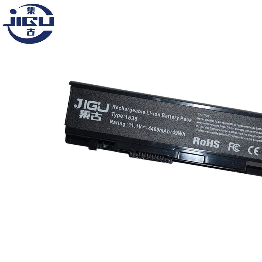 JIGU 6 ячеек 4400mah Сменный аккумулятор для ноутбука Dell Studio 1535 stuo1537 PP33L 312 0702 KM958 MT264|battery