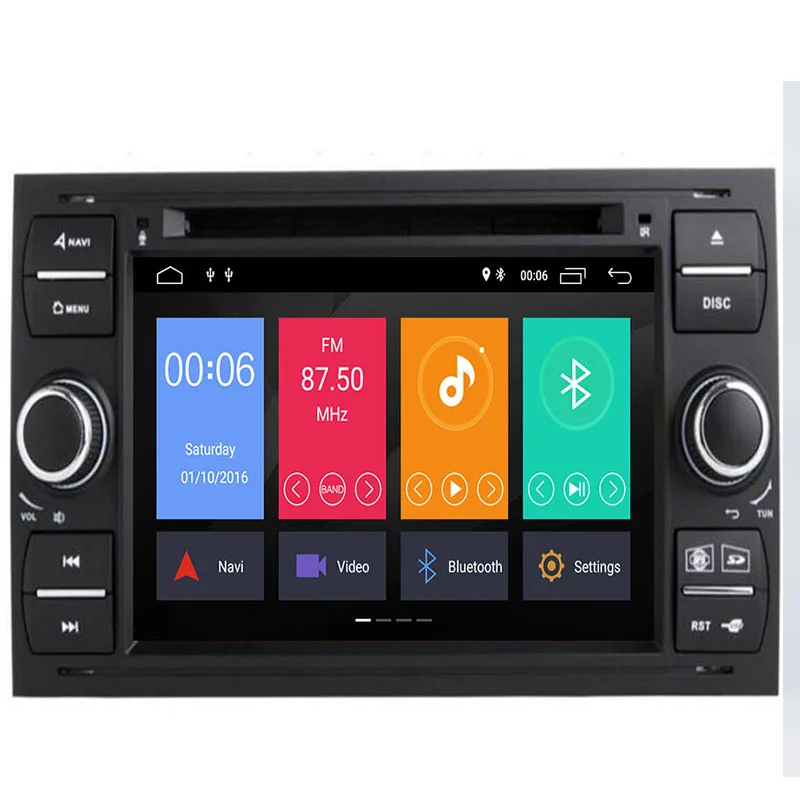 

octa 8 Core AutoRadio 2 din Android 9.0 Car DVD Multimedia Player For Ford Focus 2 3 Mondeo S C Max Fiesta Galaxy Car Audio Wifi