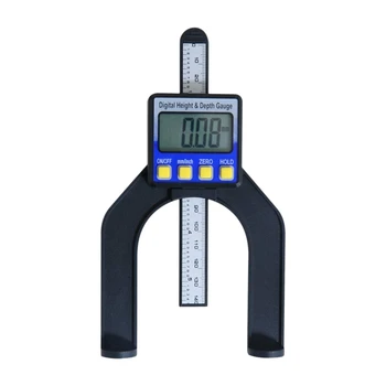 

Mini Digital Height Depth Gauge Router Table Large Digital Display Measurement Range 0-80mm