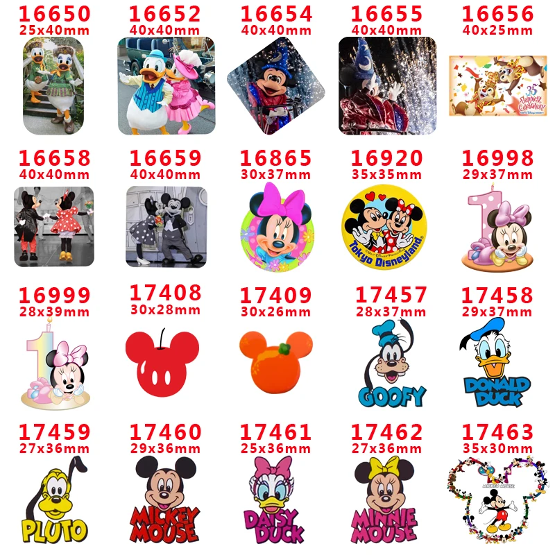 

Free shipping 30 pcs cartoon character planar resin PR 16650