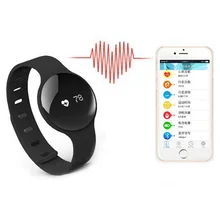 Bluetooth Smart Uhr mit Schrittzähler Kalorien Zähler Pulsmesser Smartwatch Band Armband für iPhone Xiaomi Smartphone