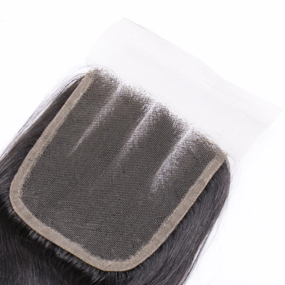 Chloe Hair Brazilian Remy Hair 3 Bundles Body Wave Human Bundles With Closure 4*4 Natural Color Knots Bleached