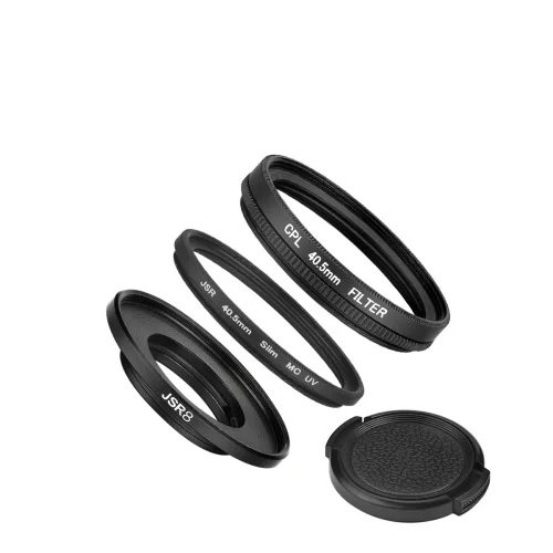 

40.5mm CPL Filter+UV Filter+Lens Cap for SJCAM SJ8 Air 4K Action Camera Lens Protector Accessories