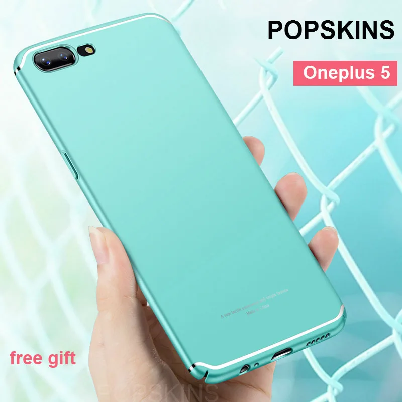 OnePlus 5 Чехол Жесткий PC задняя крышка Защитный противоударный черный САППУ popskins