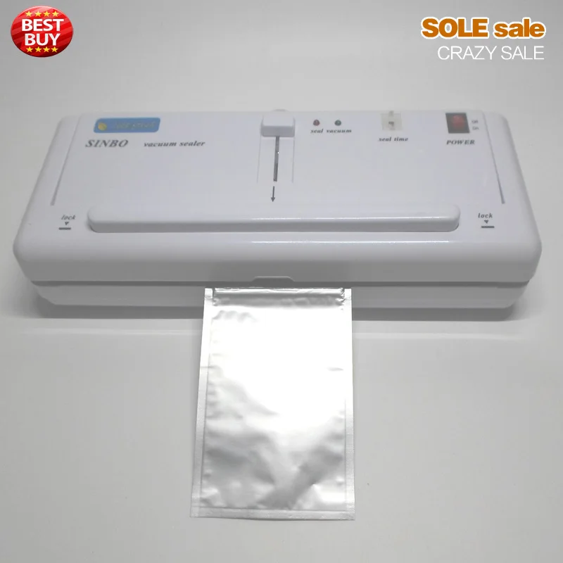  Household Vacuum Sealer Vacuum Bags Plastic Packing Machine Degasser Kitchen Fruit Food Aluminum Ba - 32833206506