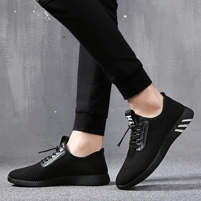 Hombres Moda Ocio Zapatos 2018 De Transpirable Mycolen Zapatillas Verano Negro Deporte Nuevos Calidad Los Alta Soulier Malla Homme xwY6xpOqR