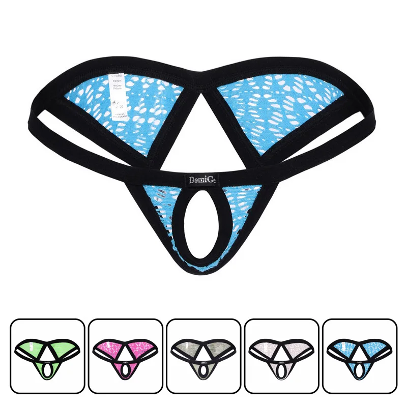 

Men Thong Underwear Sexy Transparent Large Mesh U-convex Pouch MenThongs G Strings Tangas Hombre Interior Elastic Panties sissy