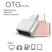 Mini Micro USB to USB OTG Cable Adapter Converter 2.0 For Mobile Phone Android Samsung Tablet PC Cable Reader Flash Drive OTG