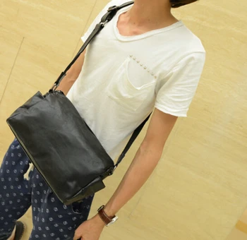 

X-Online hot sale man hanbag male small messenger bag men small cross-body shoulder bag