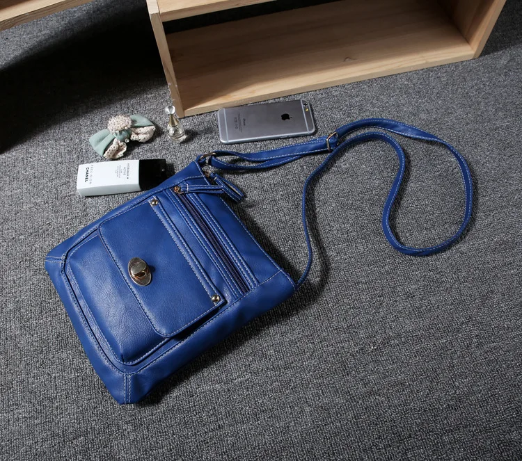 MJ Leather Messenger Bag Casual Women's Over-the-Shoulder Bags Brand Design Small PU Female Bags Crossbody Bucket Bag for Girls (24)