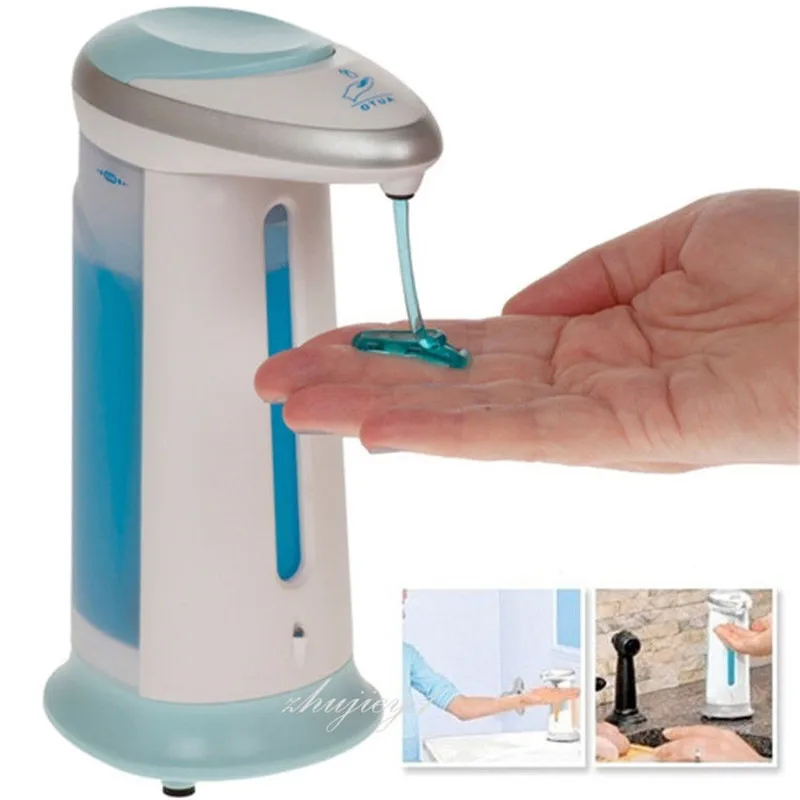 

400ml Hand Sanitizer Holder Automatic Sensor Touchless Hands free Sanitizer Soap Liquid Soap Dispenser