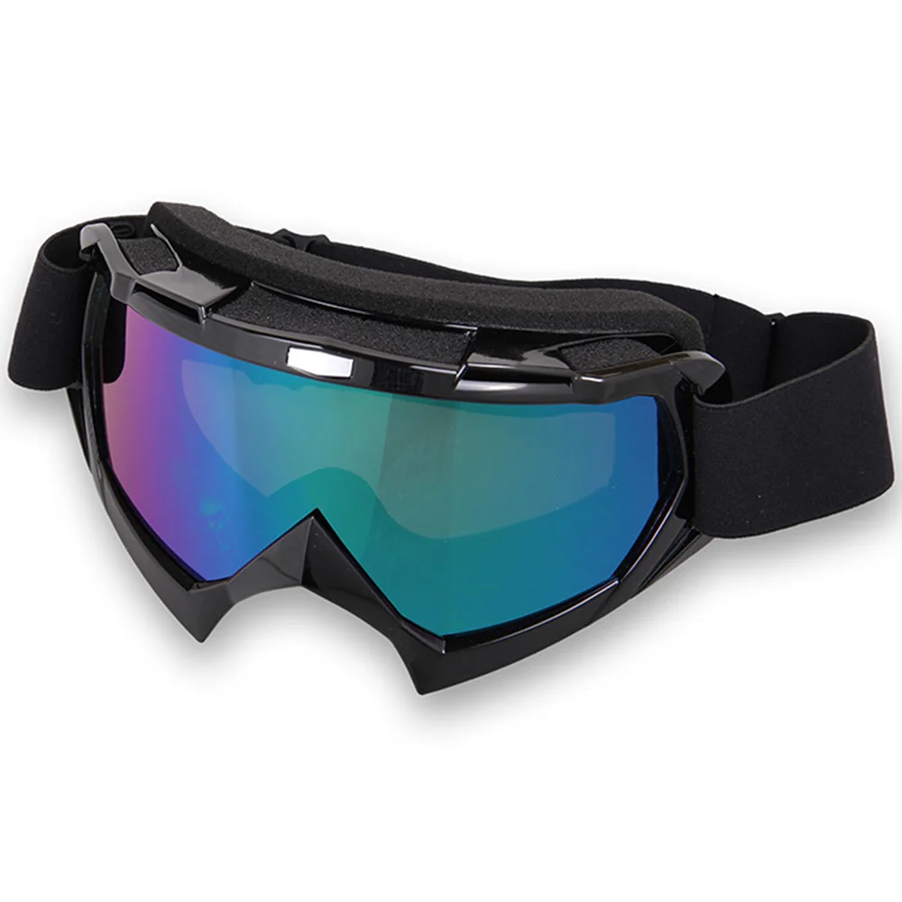 HEROBIKER Зимний Лыжный Сноуборд снегоход тренировочная маска Байк внедорожные очки черная оправа цвет T815-7