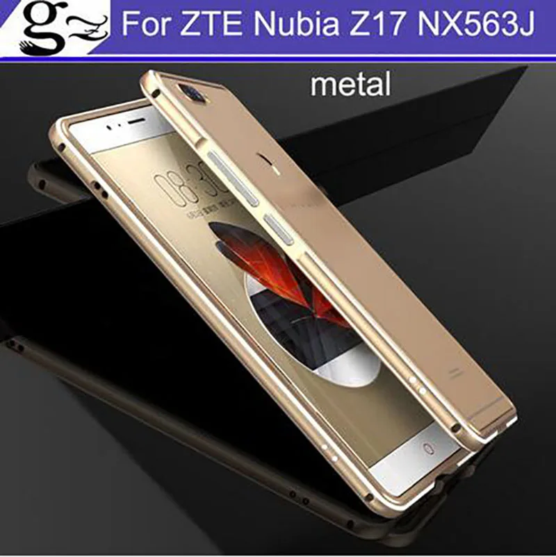 Бампер для zte nubia z17 nx563j оригинальный роскошный защитный чехол ультратонкая