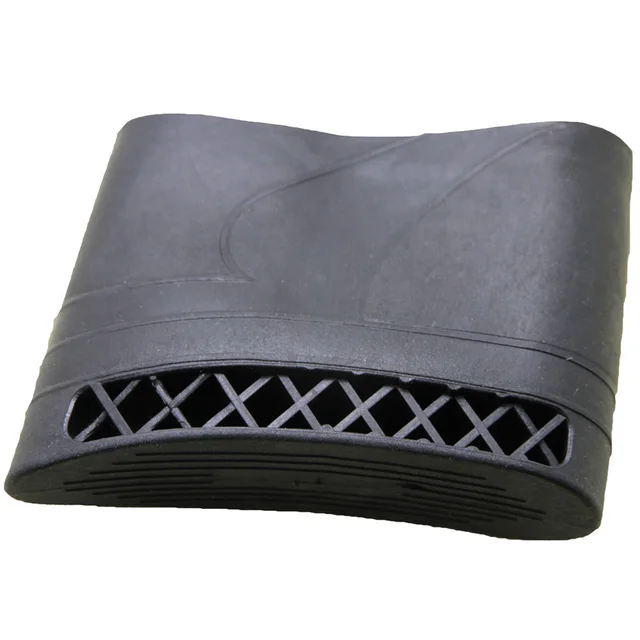 1* Hunting Rifle Rubber Recoil Pad Slip On Buttstock Shotgun Shooting