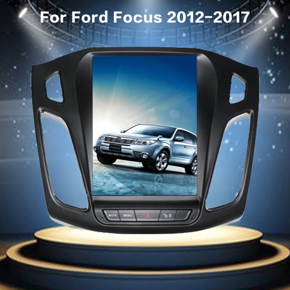 

10.4 Inch IPS Screen Android 7.1 Car GPS Navigation DVD Player for Ford Focus 2012-2017 Tesla Style 1024*600 Autoradio Headunit