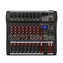 8-микшер каналов КТВ этап; обувь для свадебного торжества в конференц-зал смеситель реверберации Bluetooth U диска трансляции песня 48 V фантазия Po