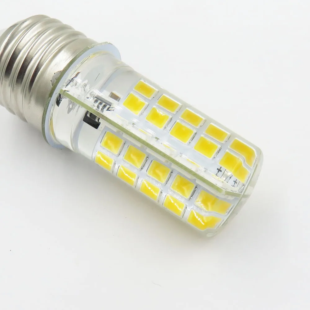 E27 5730SMD светодиодные лампы, 80leds LED con силиконовые лампы, затемнения Супер яркое пятно освещения хрустальные люстры AC110/220 В