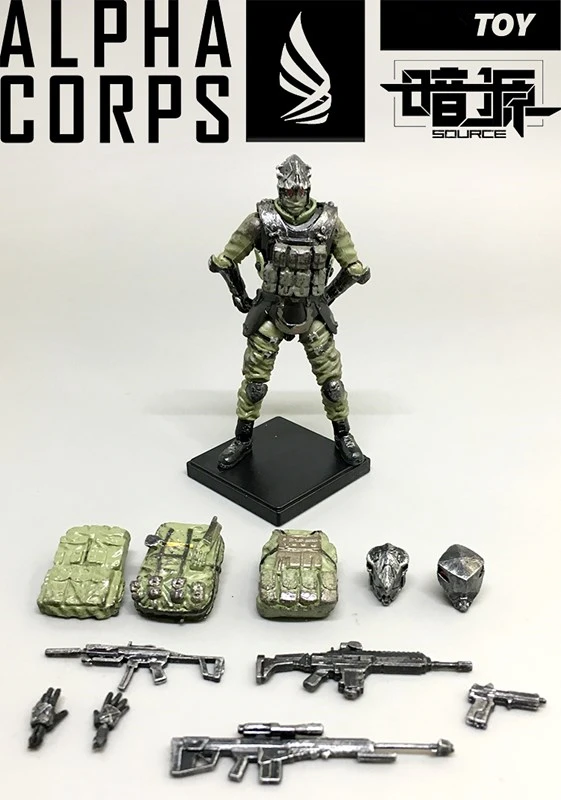 one piece 1 27 the 2rd generation Russian troops of Alfa action figure Soldiers joints movable