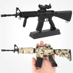 M4a1 сплав 1:3 Штурмовая винтовка карабин пистолет военный пистолет в сборе модель мелал съемный не может снимать подарок для мальчика