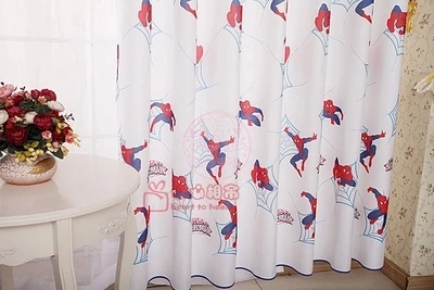 Spiderman garçons fini personnalisé rideaux occultants chambre ... Spiderman garçons fini personnalisé rideaux occultants chambre ...