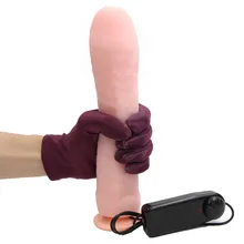 10.1 inch Flexible Huge Dildo Realistic Penis Dick Vibrating Big Dildos Vibrator with Suction Cup Sex Toys for Woman Sex Product black wolf 3 size realistic big dildos black flesh brown dildo sex product flexible huge penis and strong suction cup sex toys
