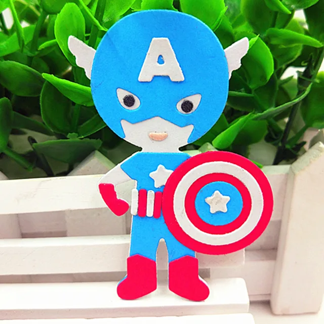 2018 new captain america metal cutting dies stencils template for america stencils
