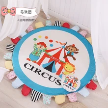 Miracille Modern Starry Sky Printed Children Round Play Carpet Rug Galaxy Bedroom Computer Chair Tea Table Home Decor Floor Mat Miracille Modern Starry Sky Printed Children Round Play Carpet Rug Galaxy Bedroom Computer Chair Tea Table Home Decor Floor Mat