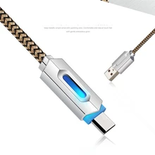 High Speed Smart LED Power Micro USB Charge & Sync Cable Charger for Iphone 7 6 6s 5 5s plus For Samsung Huawei LG Android,MFI