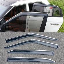 font b Exterior b font ABS Plastic Window Visor Awnings Vent Sun Rain Guard Shield