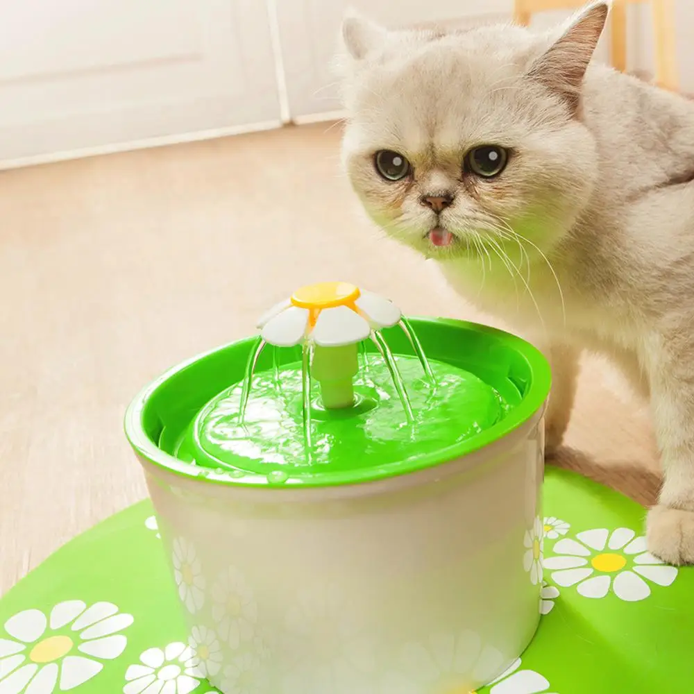 

1.6L Automatic Cat Water Fountain For Pets Water Dispenser Large Spring Drinking Bowl Cat Automatic Feeder Drink with 3 Filters