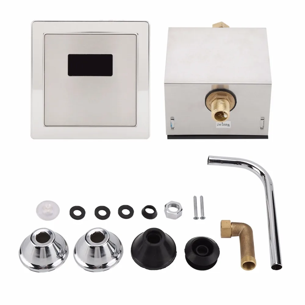 Настенный Сенсор писсуар клапаны Автоматическая Индуктивный туалета клапаны водосберегающих электронный Туалет сливной бачок с автоматическим сенсором интеллигентая(ый