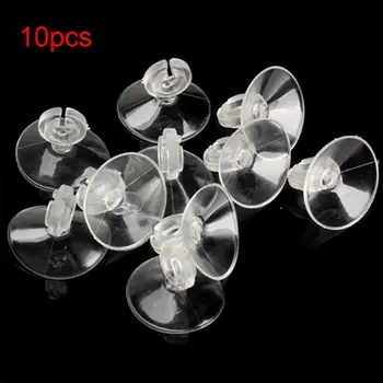 

10Pcs Plastic Aquarium Fish Tank Suction Cups Suckers Clips Airline Pump Tubing Fixation Suction Cup