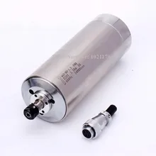 1.5KW двигатель быстроходного шпинделя фасонно-фрезерного станка с ЧПУ 220 В водяное охлаждение 24000 об/мин ER11 ЧПУ шпиндель мотора для фрезерный станок с ЧПУ 4 шт. подшипники