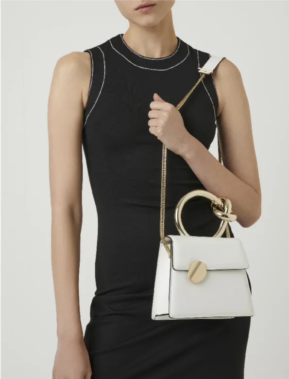 Трендовые женские сумки с металлической ручкой, элегантная цельная цепочка, сумки через плечо для женщин, простой клатч из искусственной кожи, сумка через плечо