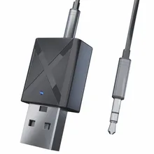 KEBIDU USB беспроводной приемник передатчики Bluetooth V5.0 аудио музыка стерео адаптер ключ для ТВ ПК Bluetooth динамик наушники