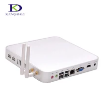 Безвентиляторный мини-Linux компьютер Intel Celeron Dual Core1.8Ghz, HDMI * 1, VGA * 1, 3D компьютерной игры, WI-FI NC210