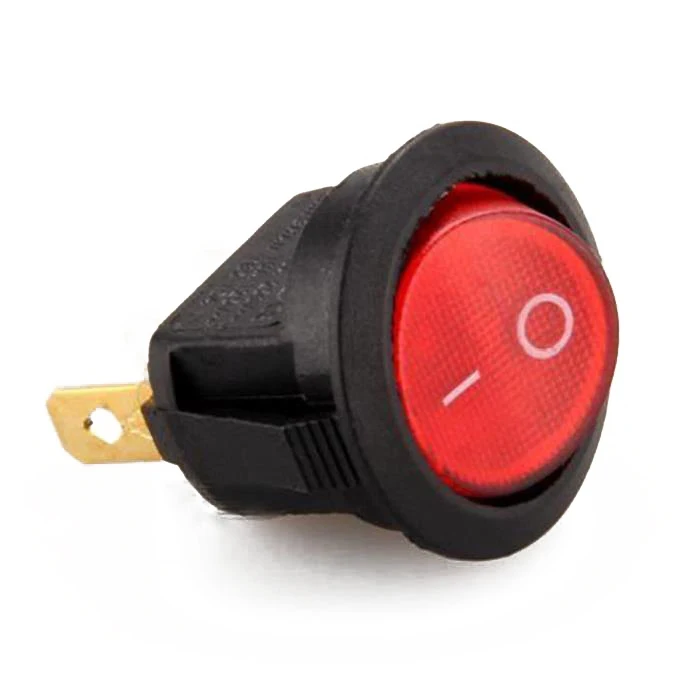 Top quality Toggle Switch Bipolar ON OFF Red 3 Pin 20mm | Обустройство дома