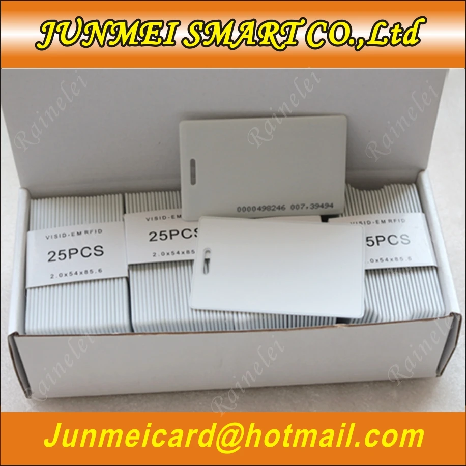 10 шт. 50 100 125 кГц RFID толстая карта TK4100 ID Смарт Близость 1 8 мм контроля доступа с