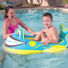 Детские Мультяшные животные в форме Кита форма лягушки плавающее кольцо для плавания детские надувные аксессуары для плавания