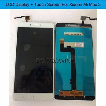 

DGGROWING 10 PCS/Lot 6.44" IPS Smartphone LCD Screen With Touch Screen Panel Digitizer Assembly For Xiaomi Mi Max 2 +Free Tools