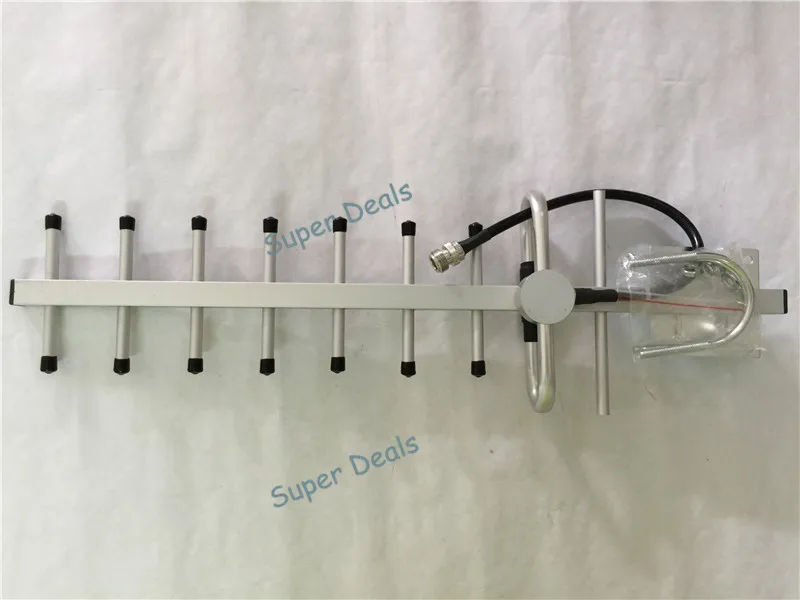 ZQTMAX 9 единиц 13dbi Yagi антенна N женским коннектором для усилителя сигнала мобильного телефона 824-960 МГц 850 900 CDMA GSM регенератор сигналов