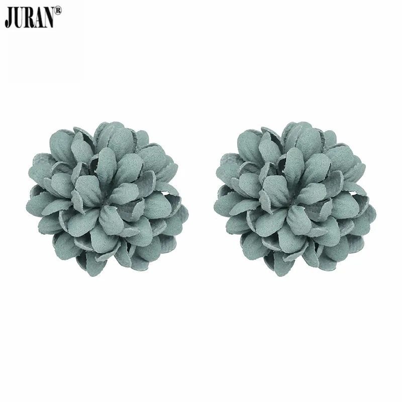 

JURAN 19 Colors Cheap Cute Ethnic Earrings For Women Charm Flower Wholesale Statement Earrings Bohemian Ear Jewelry