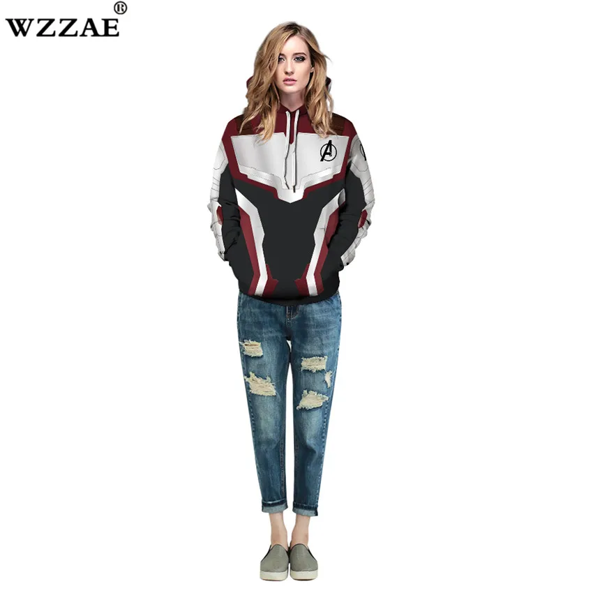3D Marvel Sweatshirt Avengers Endgame Sweat Men Women Hip Pop Street Hoodies Hooded Harajuku Streetwear Punk Chic Clothes