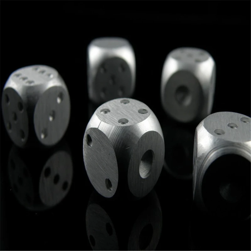 Hot 5pcs lot dice set Whisky Wine Beer Cooler Ice Stone Stainless Steel Cube Physical Cooling