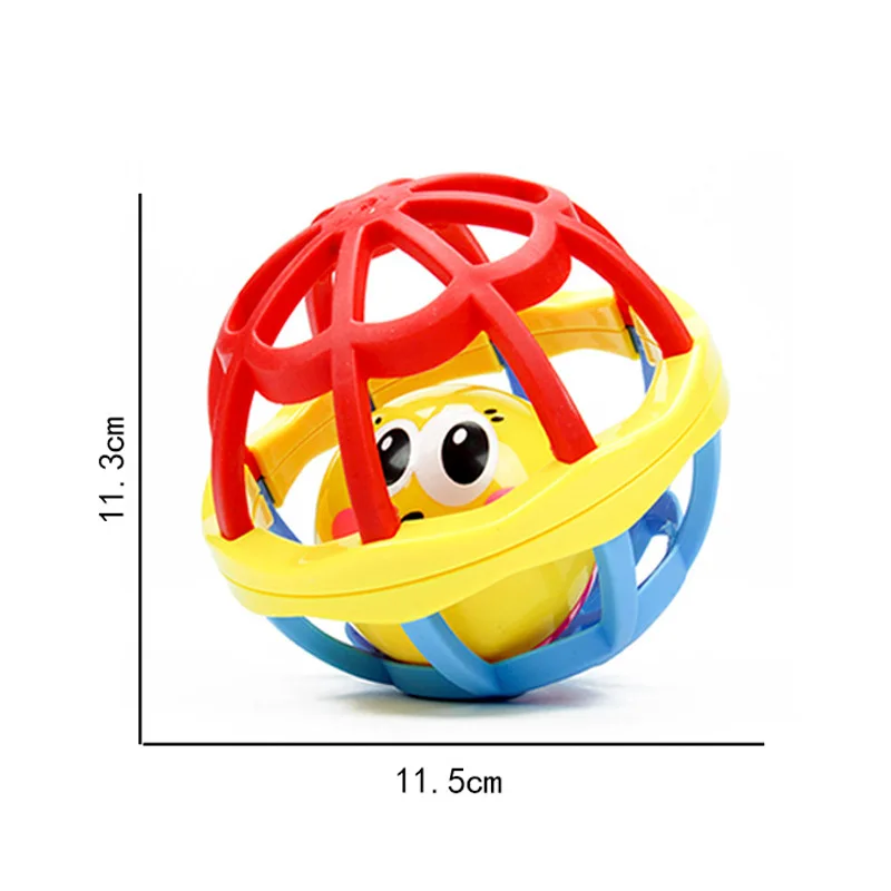 Rattles Cartoon Animal Hand Bell Plastic Toy BB Stick Rattle Baby Toys Handbell 2 Choice Colorful Infant Multifunctional Gift