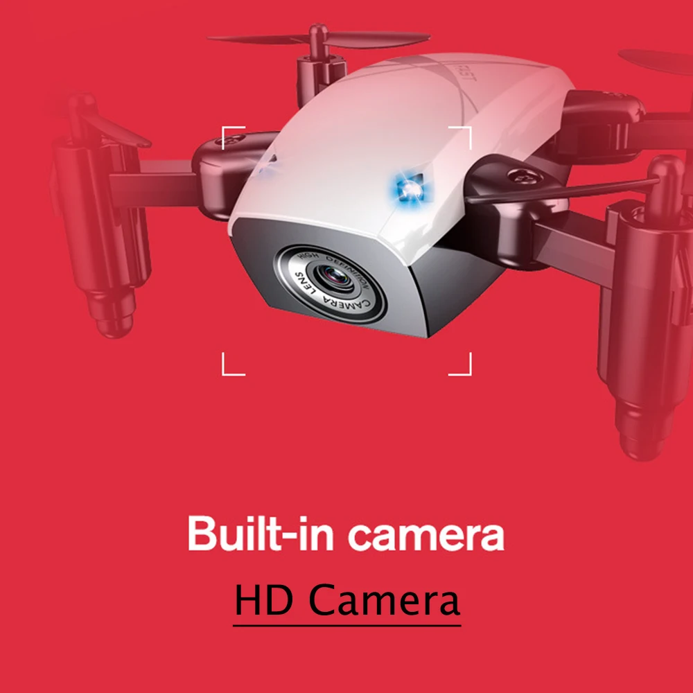 RC Dron Mini Foldable Pocket Selfie font b Drone b font with FPV HD Camera Altitude