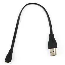 50 шт. сменный USB кабель для зарядного устройства Шнур для Сила Фитнес-браслета/Fitbit зарядка умный Браслет
