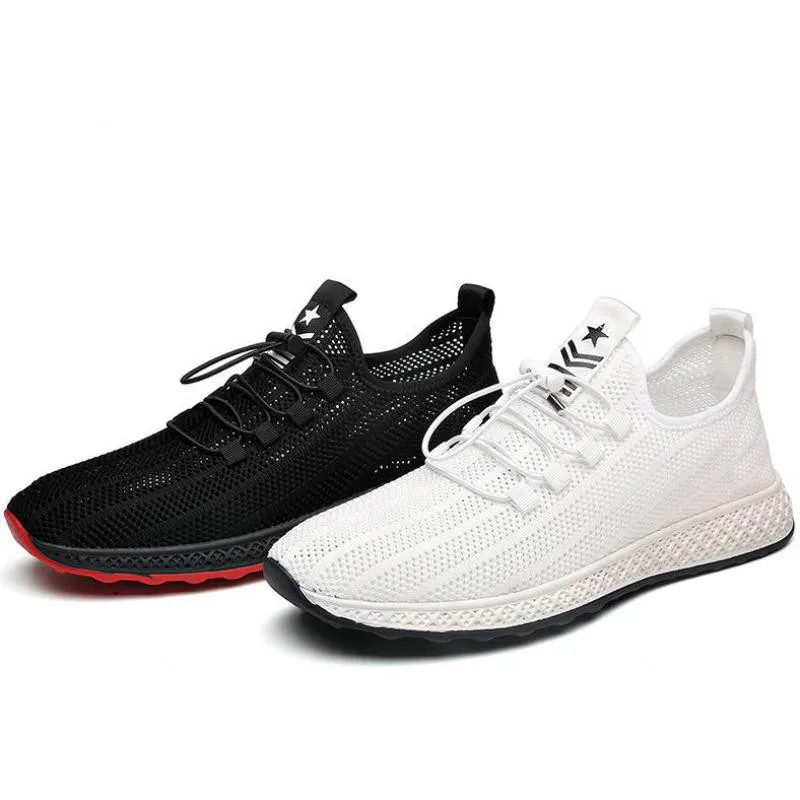

Mens Trainers Casual Sneakers Men Summer Breathable Mesh Shoes Black White Male Tennis Shoe Running Sports Man Sneakers Trendy