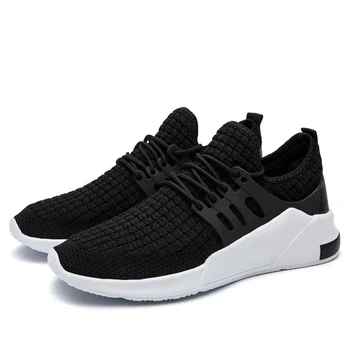 

2018 New Spring Summer Men's Fashion Casual Shoes Breathable Footwear Male Sneakers Man Adult Trainers Tenis Masculino Adulto